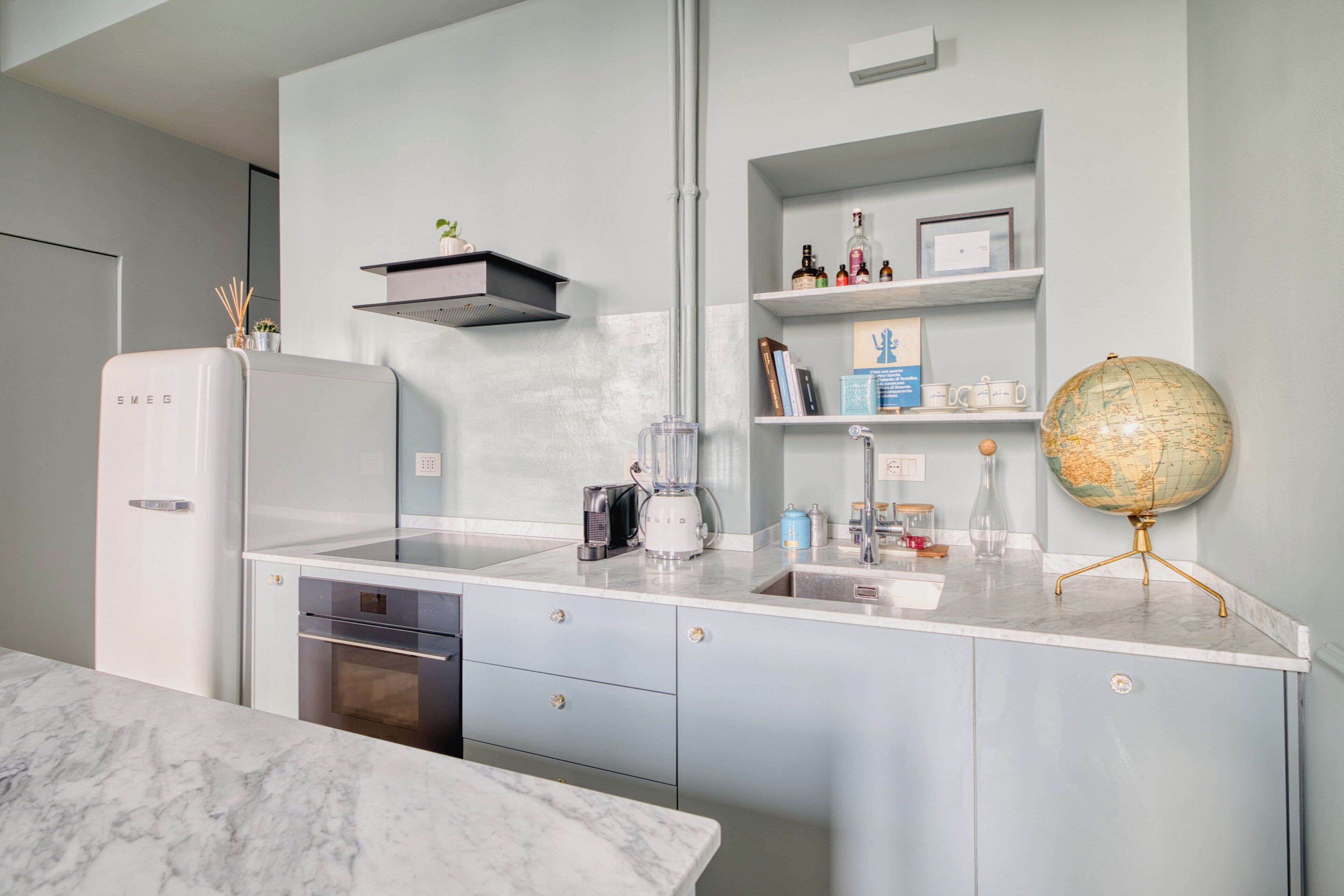 公寓 | 私人廚房 | 電冰箱、烤箱、爐台