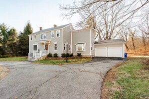 Luxury House, Patio, Garden View | Exterior - Spacious Retreat with Game Room  (Norwalk)