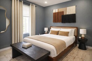 1 bedroom, iron/ironing board, WiFi, bed sheets - Moody Japandi Hideaway ~ Stylish 1BR near Downtown (Dallas)