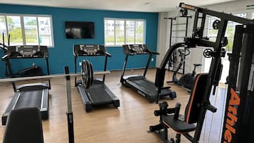 Eenvoudig appartement | Fitnessfaciliteiten
