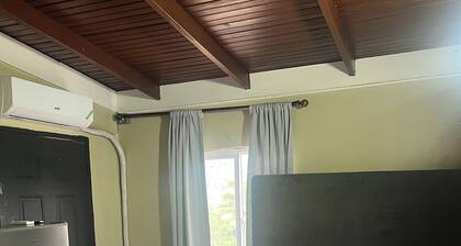 Cozy studio apartment with queen bed in charming Kingston with AC