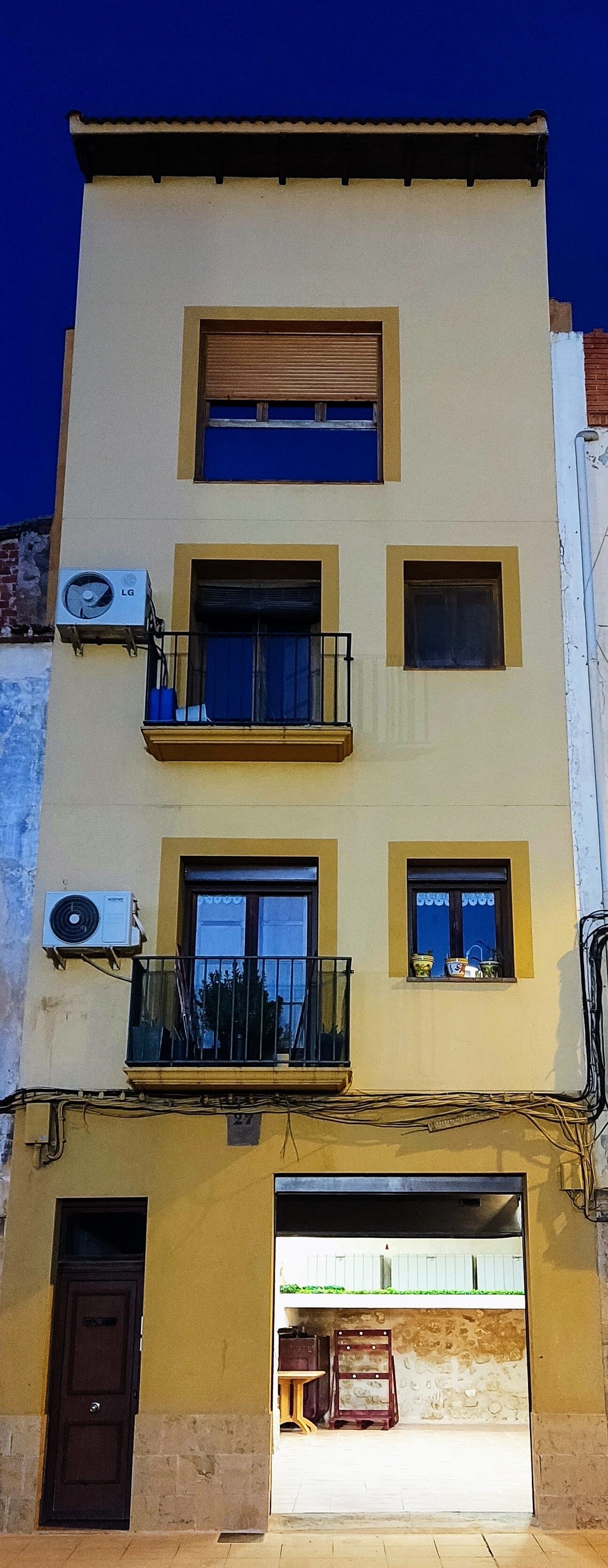 Voorkant van accommodatie