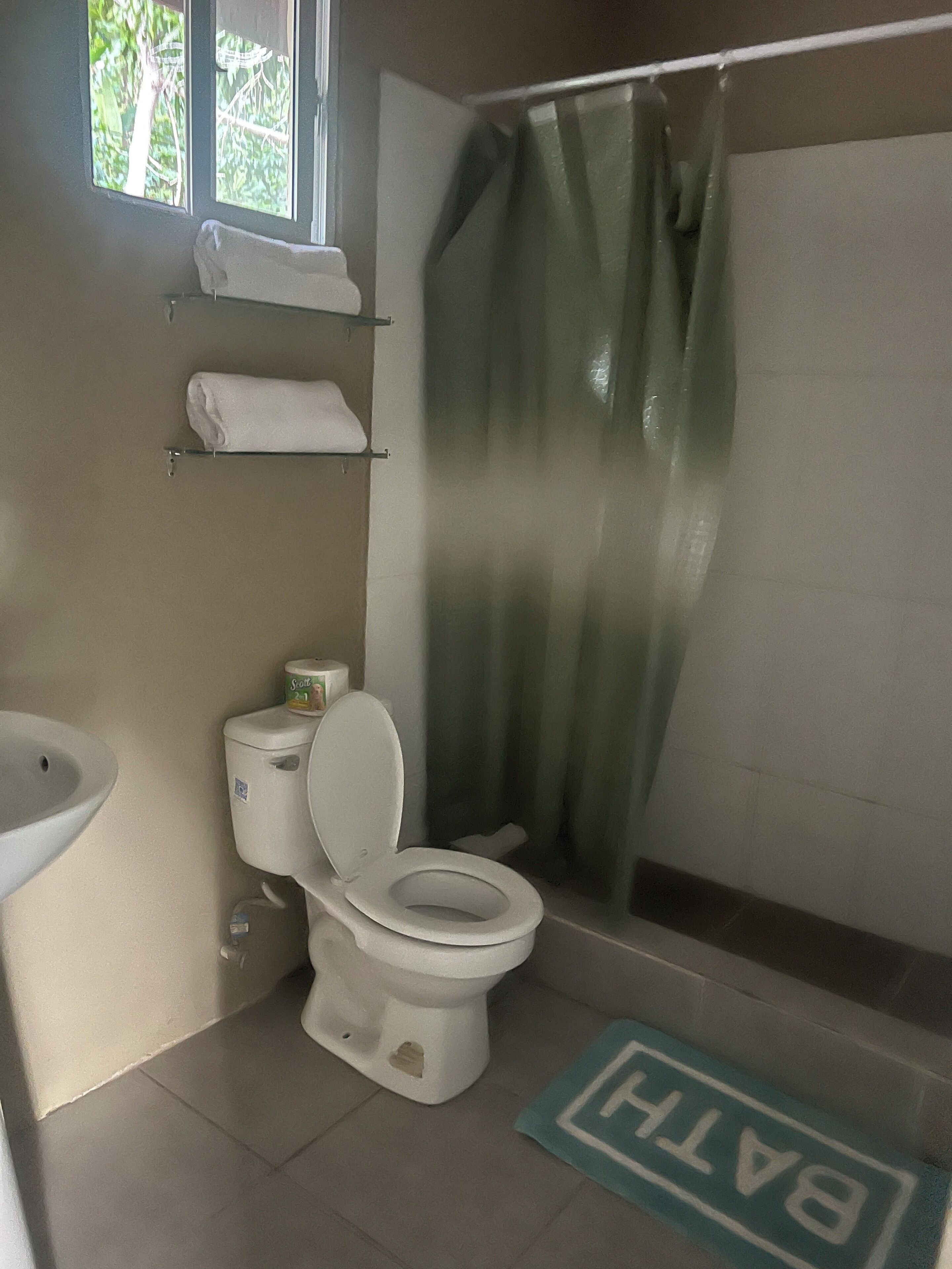 Handdoeken, zeep, toiletpapier