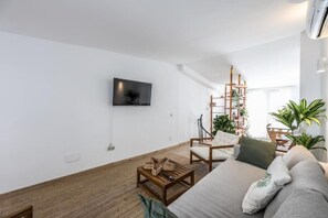 Familie penthouse, uitzicht op de stad | Woonruimte