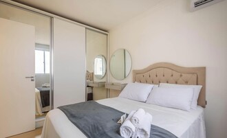 Apartamento básico | 2 quartos, Wi-Fi de cortesia