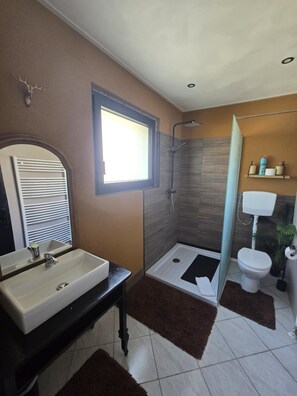 Shower, hair dryer, toilet paper - Vacation apartment Faber Hahnenklee (Goslar)