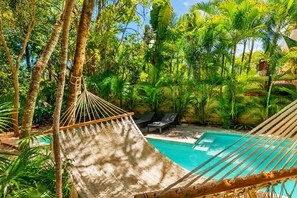 Pool - Three Dolphins Villa · Private Pool · Family Stay (Puerto Aventuras)