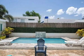 Pool - Relaxed Boho Beach Retreat with Pool (San Juan)