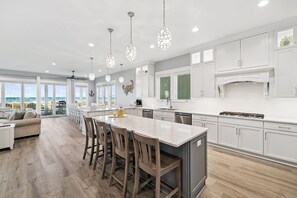 Fridge, microwave, oven, stovetop - Private Pool! Gulf Front! Dogs Allowed! Elevator! (Port Saint Joe)