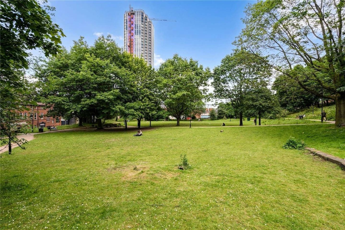 Appartamento, 1 camera da letto, patio, vista giardino | Parco della struttura