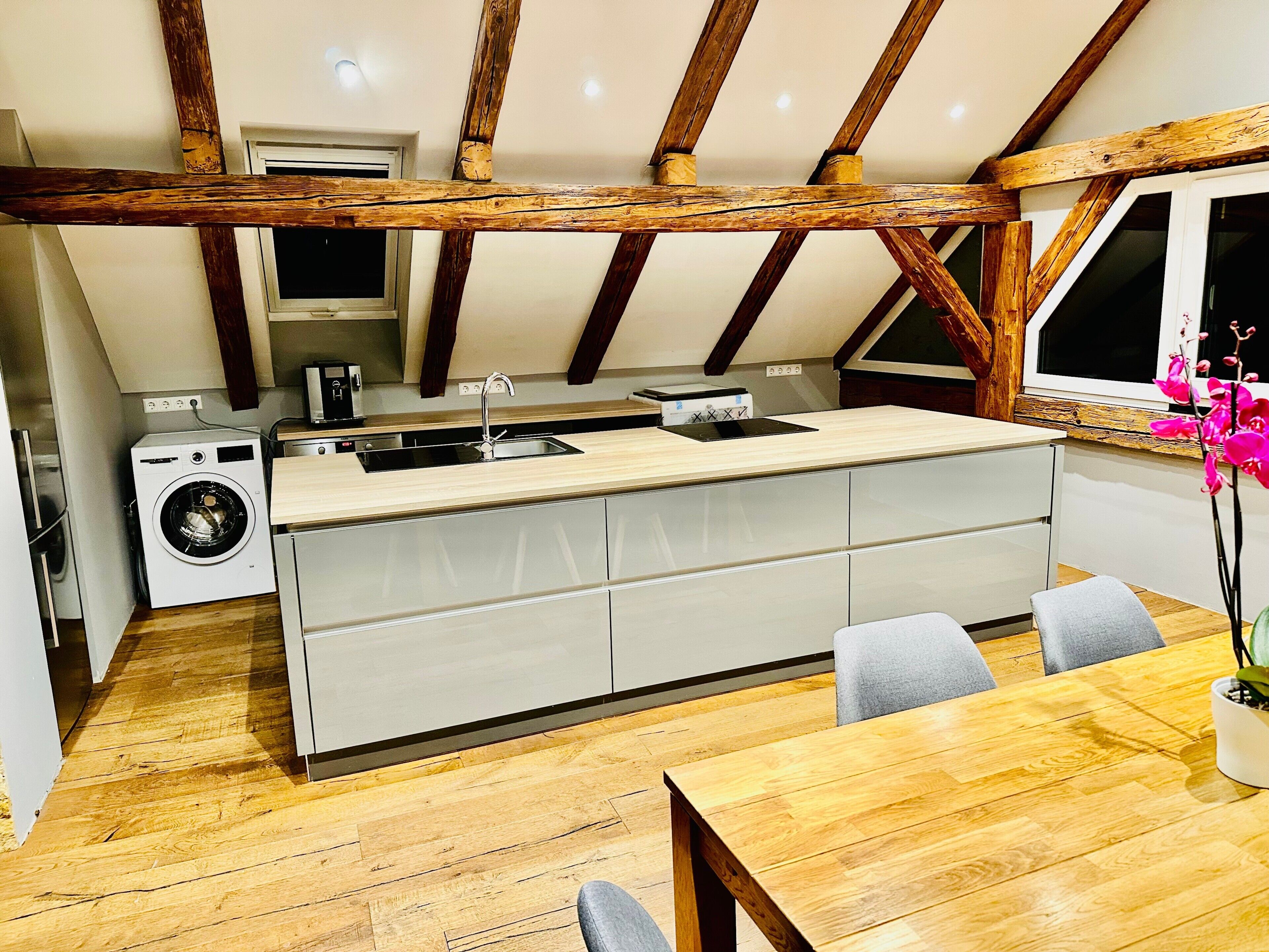 Frigorífic, forn, placa de cuina i rentaplats 