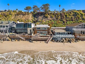 Exterior - Oceanfront Home with Expansive Deck, Private Steps to the Sand STR24-0038 (Dana Point)