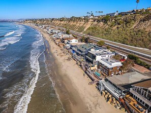 Beach - Oceanfront Home with Expansive Deck, Private Steps to the Sand STR24-0038 (Dana Point)