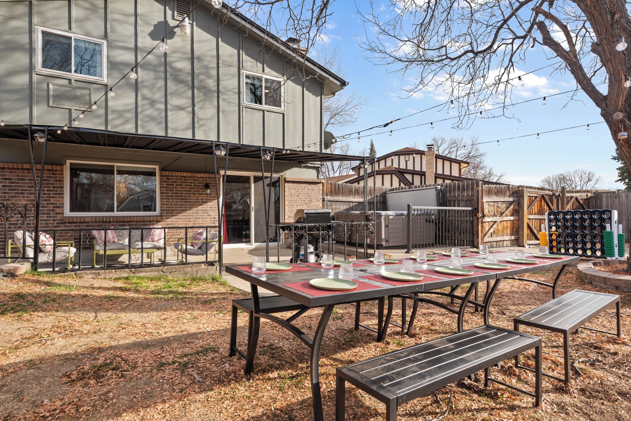 Udendørs spisemuligheder