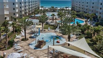 Condo, 1 King Bed with Sofa bed (Waterscape 424-B) | Pool | Outdoor pool, a heated pool