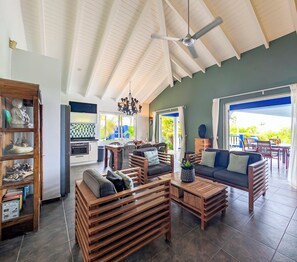 TV - Villa Blue Lagoon - Coral Estate Resort, Curacao (Rif St Marie)
