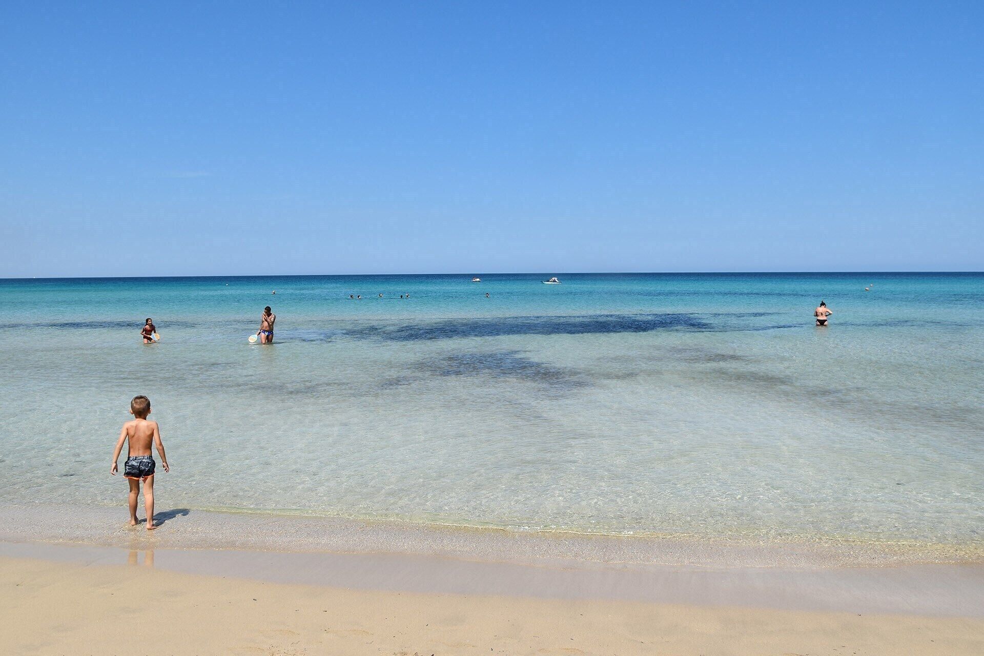 Sulla spiaggia