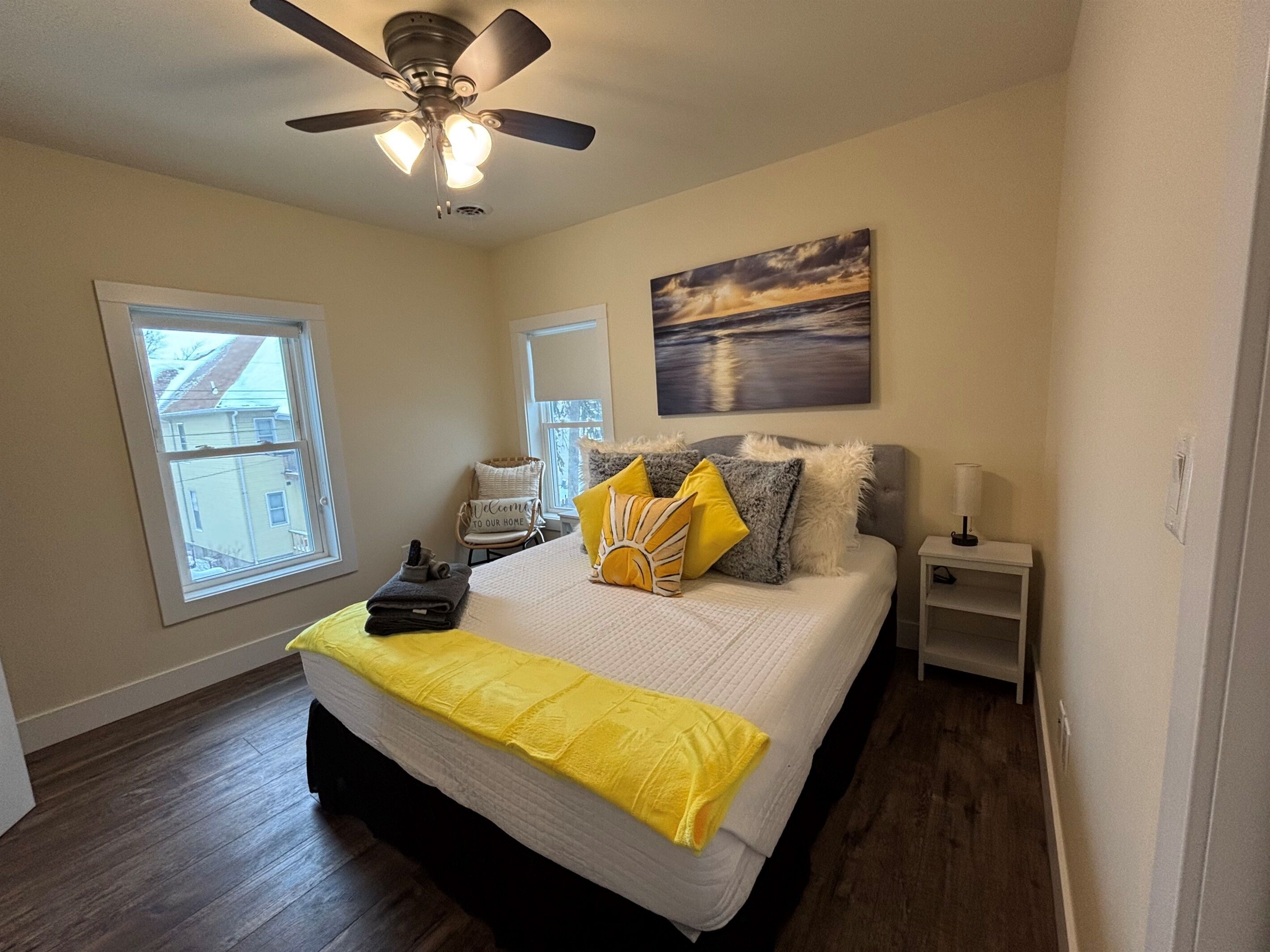 Strykjärn/strykbräda, gratis wi-fi och sängkläder