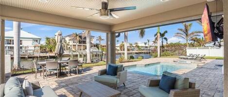 Alberca al aire libre