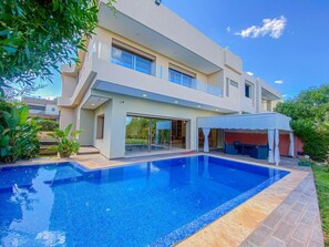 Indoor pool, outdoor pool - Quiet villa, private pool - Golf Argan Marrakech (Marrakech)