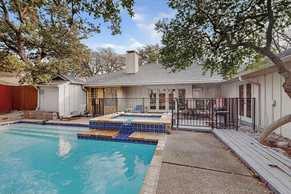 Alberca al aire libre 