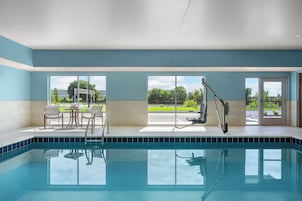 Una piscina techada