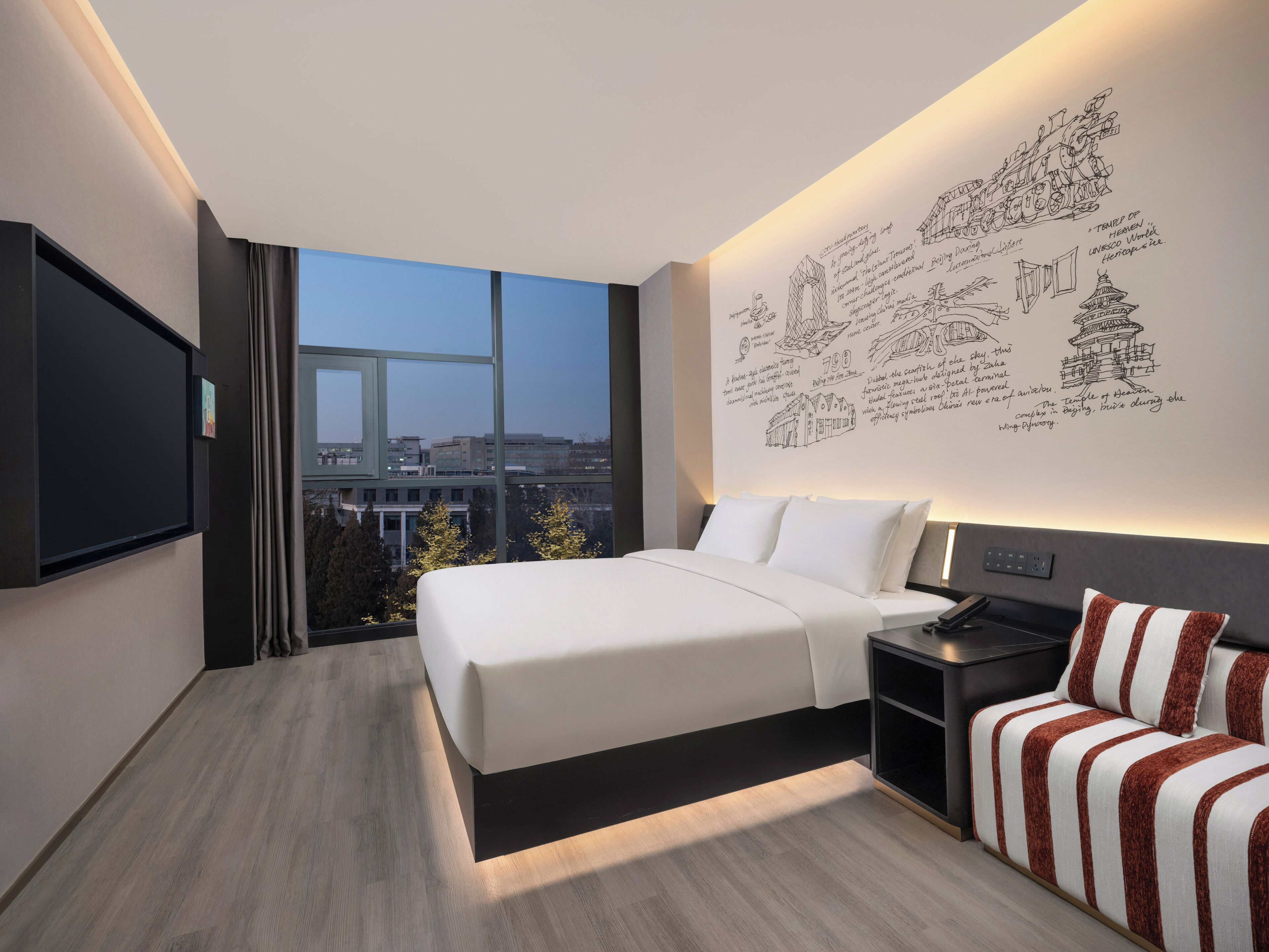 Habitación estándar, 1 cama de matrimonio grande | Ropa de cama de alta calidad, edredones de plumas, minibar y escritorio