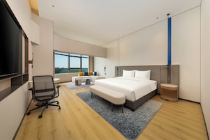 Ropa de cama de alta calidad, cubrecamas y cortinas blackout