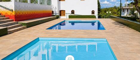 Chaumière familiale | Piscine | 2 piscines extérieures