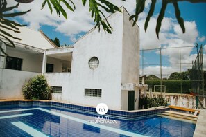 Family Cottage | Pool | 2 outdoor pools - Chácara 3 Poderes Piscina - 60 pessoas (Guararema)