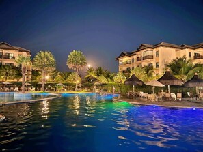 Una piscina climatizada