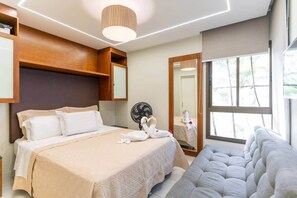 2 bedrooms, in-room safe, iron/ironing board, WiFi - Bungalow Frente Mar N 101 (Caucaia)