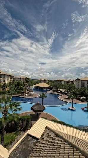 Una piscina climatizada