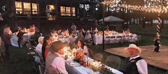 Entire Beaver Creek Guest Ranch 14-bed cabin in Blue perfect for group getaways