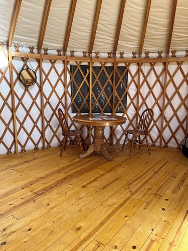 North Star Yurt at Whiterock Conservancy