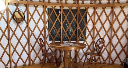 North Star Yurt at Whiterock Conservancy