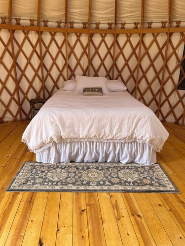 North Star Yurt at Whiterock Conservancy
