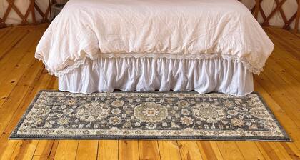 North Star Yurt at Whiterock Conservancy