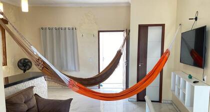 Beach house in Tabuba, ocean view with complete leisure facilities for 10 or more people (see ad).