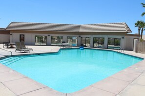 Pool - Prime Location on the Island with a private beach! (Lake Havasu City)