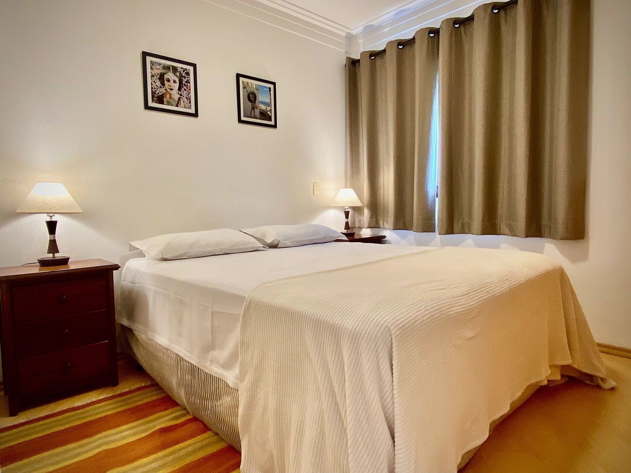 Apartment | Laptop workspace, blackout drapes, iron/ironing board, free WiFi