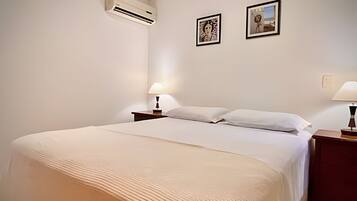 Standard Apartment | Laptop workspace, blackout drapes, iron/ironing board, free WiFi