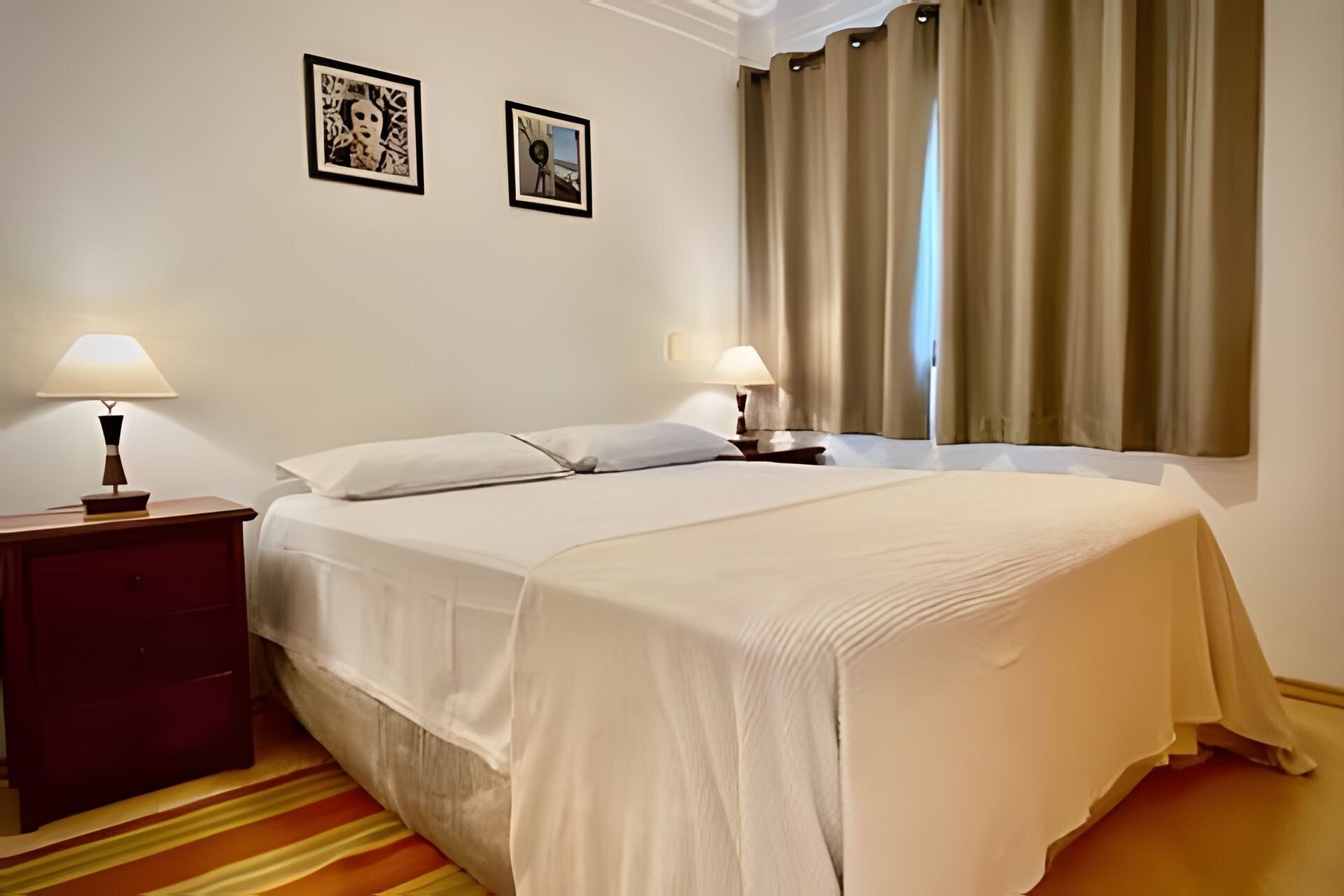 Apartamento standard (losso-WK80I) | Espaço de trabalho para notebook, cortinas blackout