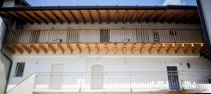 Majoituspaikan julkisivu