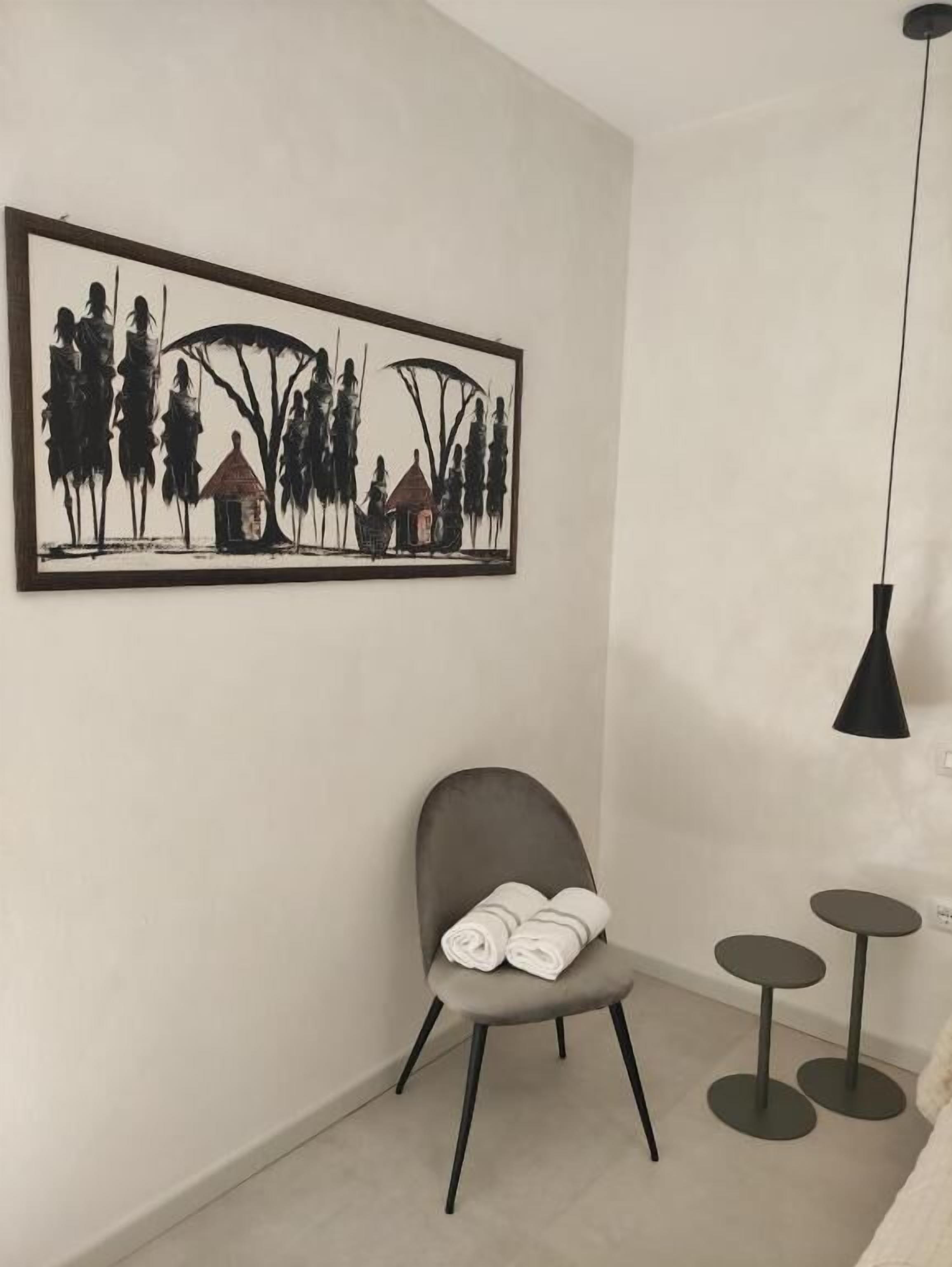 Deluxe-Doppelzimmer, Balkon, Blick auf den Innenhof | Innenbereich