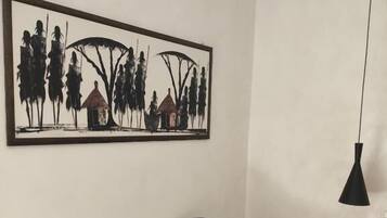 Deluxe-Doppelzimmer, Balkon, Blick auf den Innenhof | Innenbereich