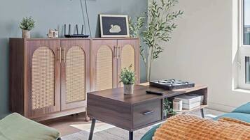 Fer et planche à repasser, Wi-Fi, literie fournie