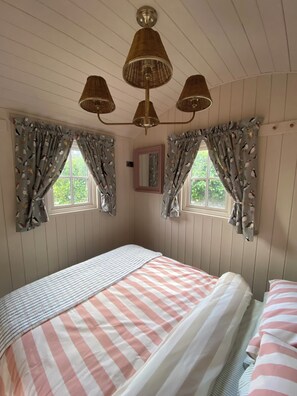 1 makuuhuone, vuodevaatteet