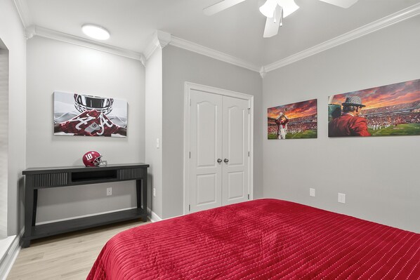 3 habitaciones, escritorio, wifi gratis y ropa de cama 