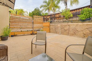 Terrace/patio - Sip, Hike & Explore: Quiet SoCal Studio w/ Patio! (Winchester)
